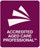 Accredited aged care professional logo