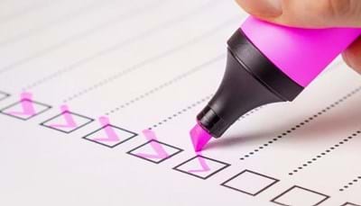 Financial checklist.  Working with your financial planner to achieve your financial goals.