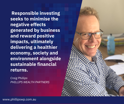 Phillips Wealth Partners, Canberra. Financial Planner.  Retirement living and  Aged Care Advice. Responsible investing