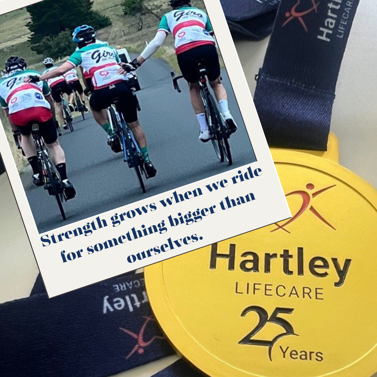 Strength Grows When We Ride for Something Bigger Than Ourselves