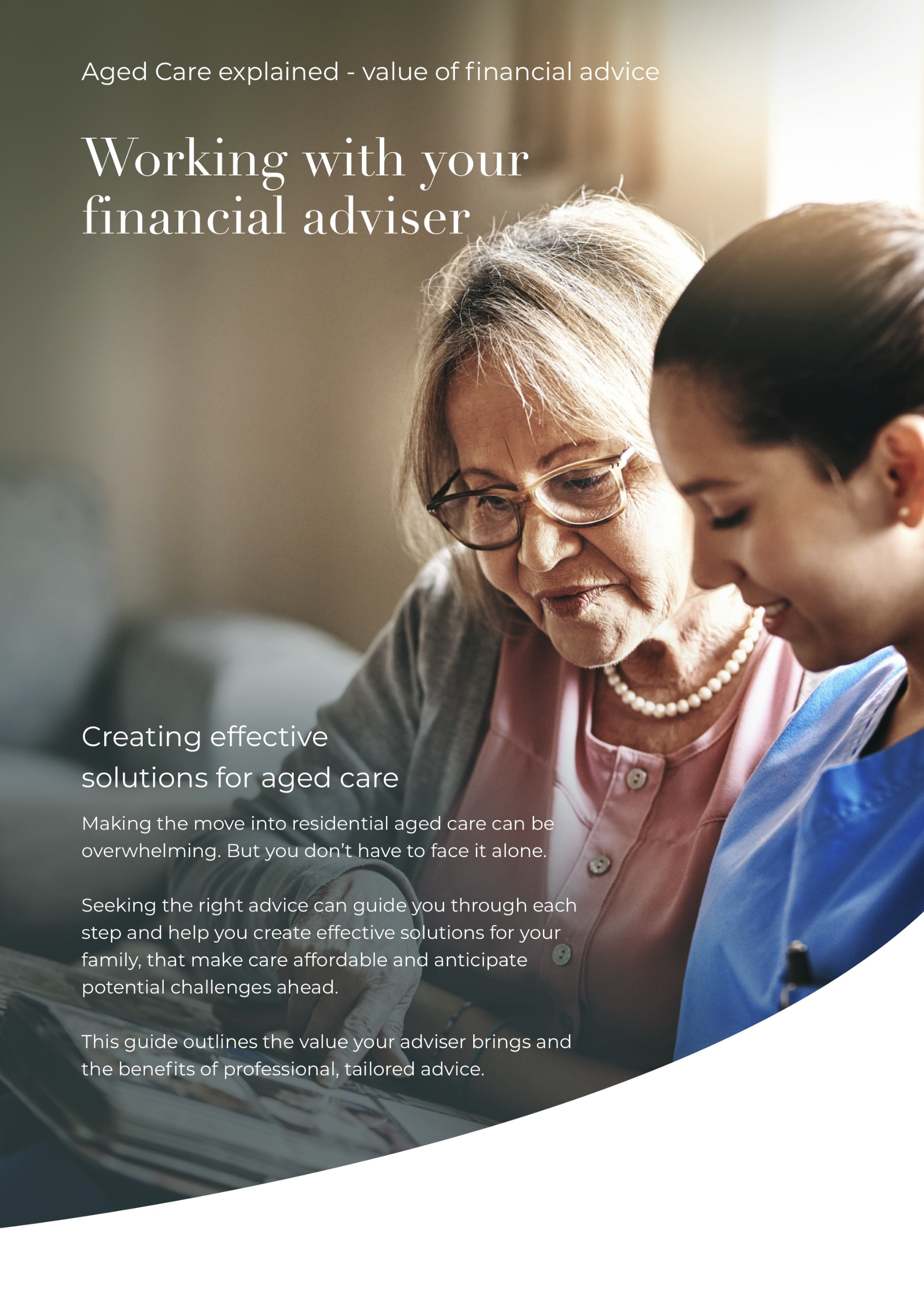 Working with your Financial Adviser